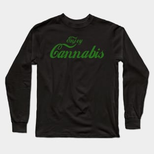 Coke Enjoy Cannabis Long Sleeve T-Shirt